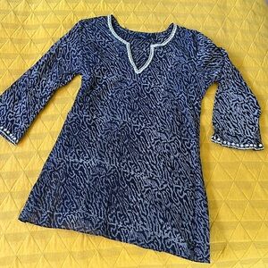 Beautiful cotton/linen Indian tunic size 4